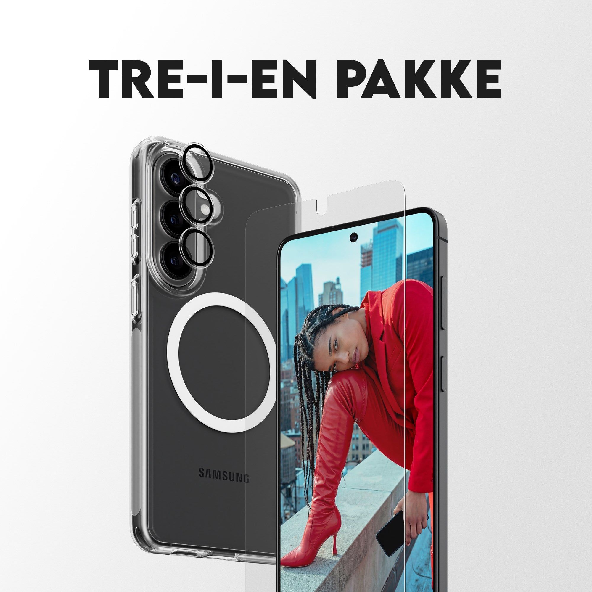 PanzerGlass® | CARE™ by PanzerGlass® 3-in-1 Pakke Samsung Galaxy S26+